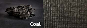 MHZ Hafttextil SQUID Kollektion - Farbe Coal mit Kohle