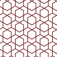 MHZ Design Collection Motiv CUBE rot