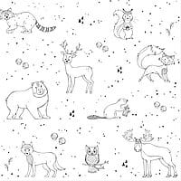 MHZ Design Collection Motiv WILDLIFE