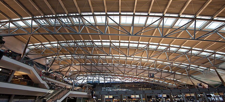 Gegenzuganlage k_oax am Flughafen in Hamburg