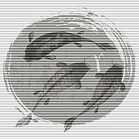 MHZ Wabenplissees DUETTE® Dessins KOI grau