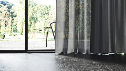 Vorhang Textiles Milieu Detailaufnahme